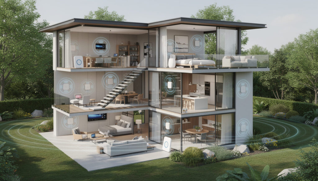 découvrez des astuces efficaces pour optimiser la couverture wi-fi dans une grande maison, garantir un signal puissant dans toutes les pièces et améliorer votre connexion internet.