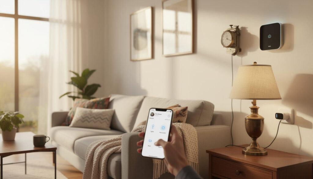 découvrez comment créer une maison connectée facilement et à moindre coût, sans avoir à remplacer tous vos équipements existants.