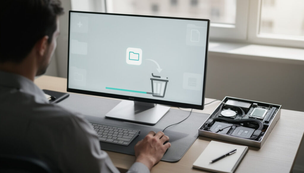 découvrez comment désinstaller complètement un logiciel inutile, supprimer ses fichiers résiduels et libérer de l’espace sur votre ordinateur.