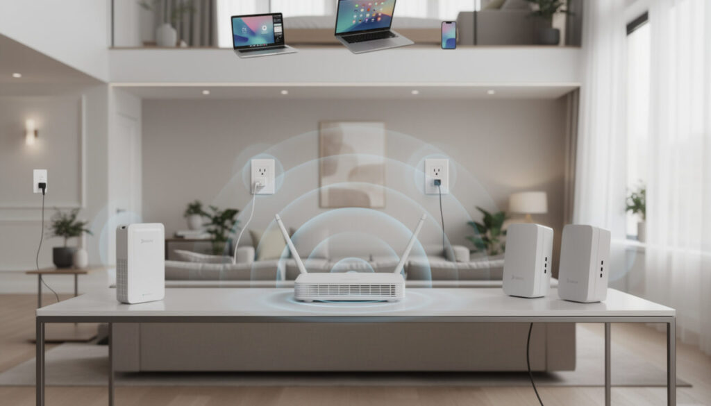 répéteur wi-fi, cpl ou réseau mesh : comparez leurs avantages et leurs limites pour choisir la solution idéale et profiter d’une meilleure connexion chez vous.